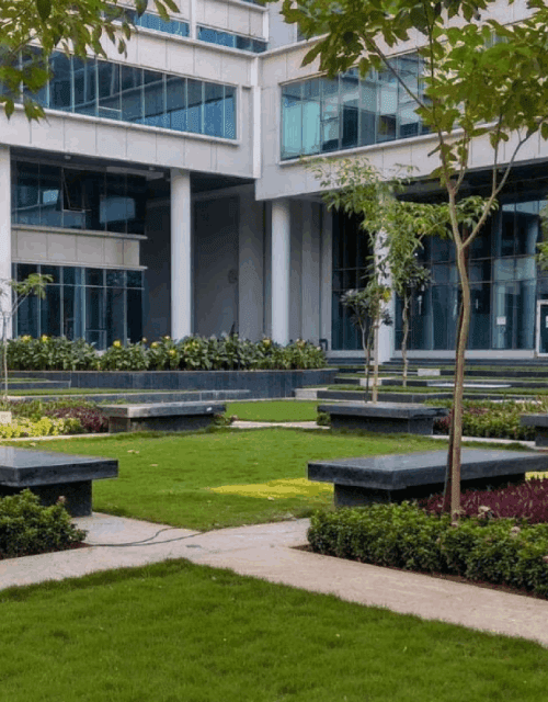 Institute courtyard